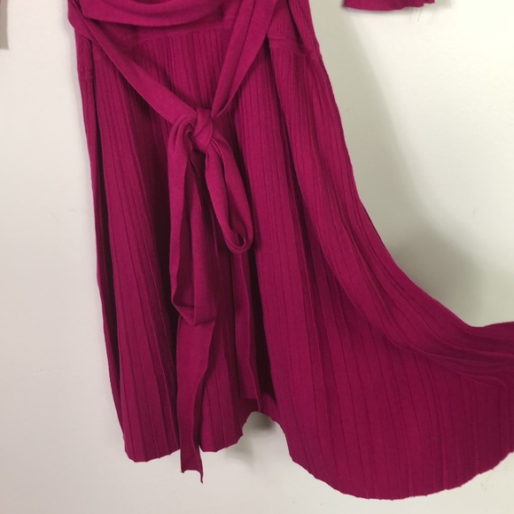 💲SOLD 💲SOLD RALP LAUREN NWT Plum knit dress, belt, Size: XL - Picture 5 of 11
